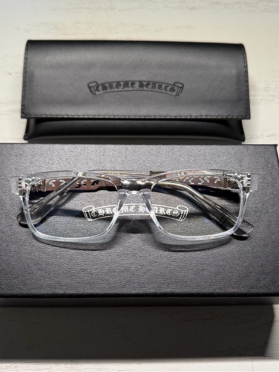Chrome Hearts Other - Chrome Hearts Clear Frames & Lens Glasses